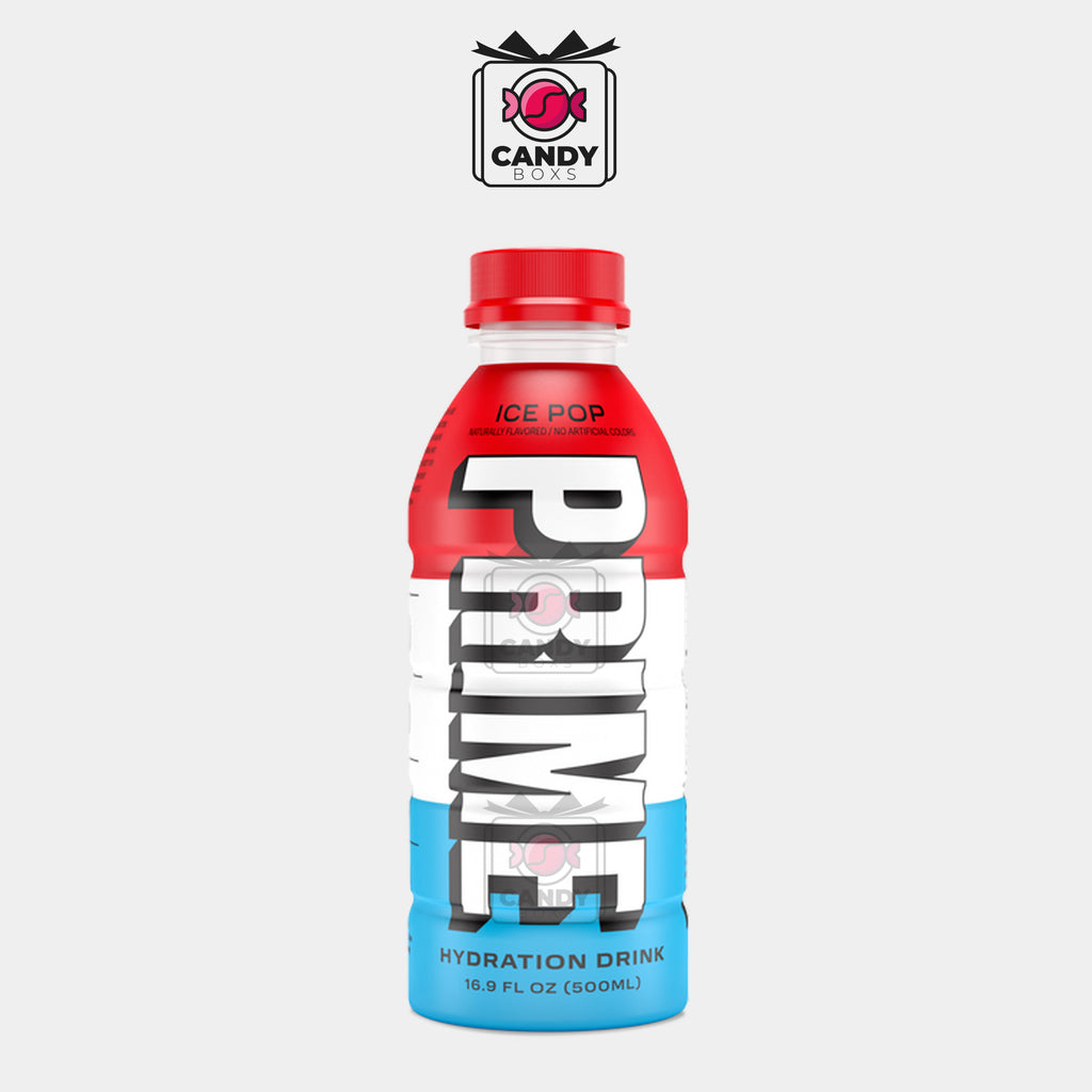 PRIME HYDRATION DRINK ICE POP 500ML - CANDY BOXS