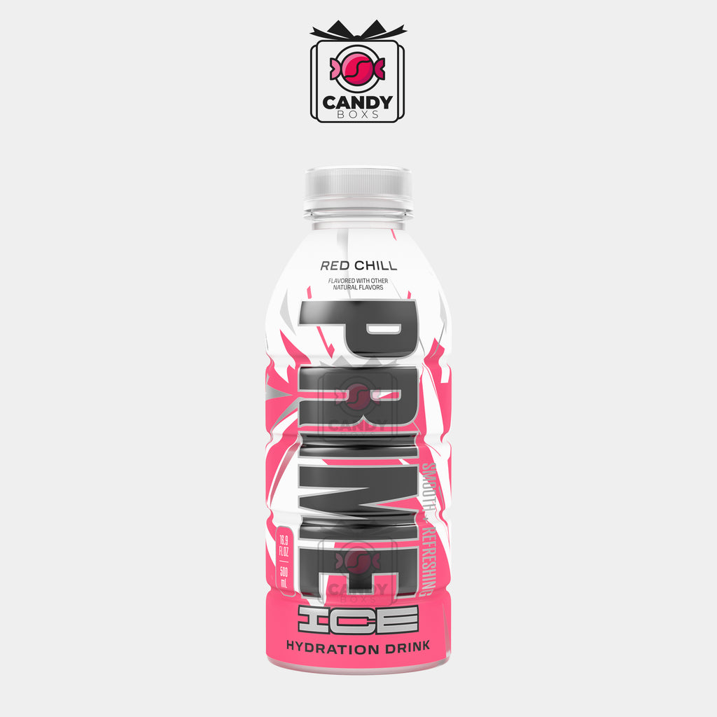 PRIME ICE HYDRATION DRINK RED CHILL 500ML - CANDY BOXS