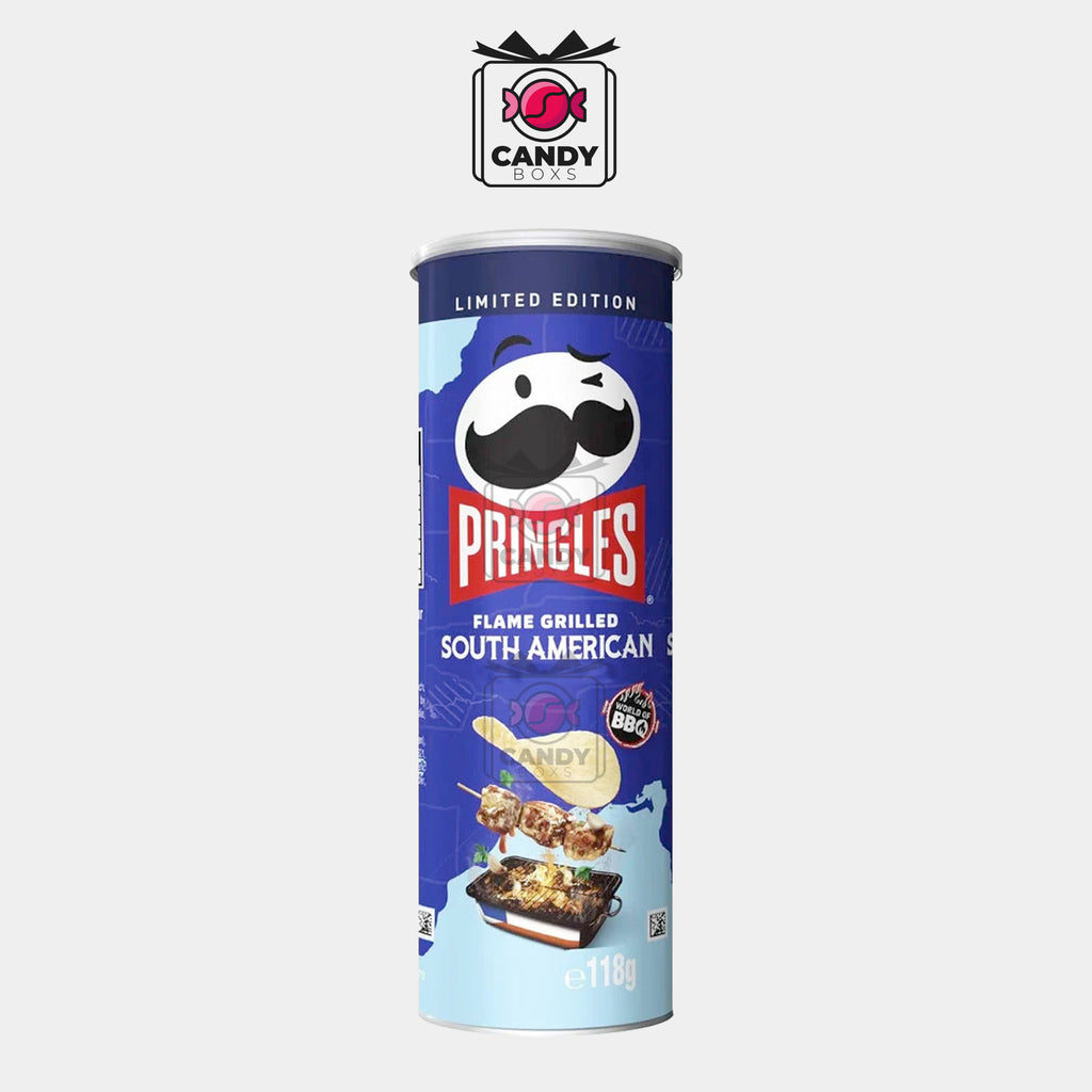 PRINGLES SOUTH AMERICAN CHIPS STEAK (KOREA) 100G - CANDY BOXS