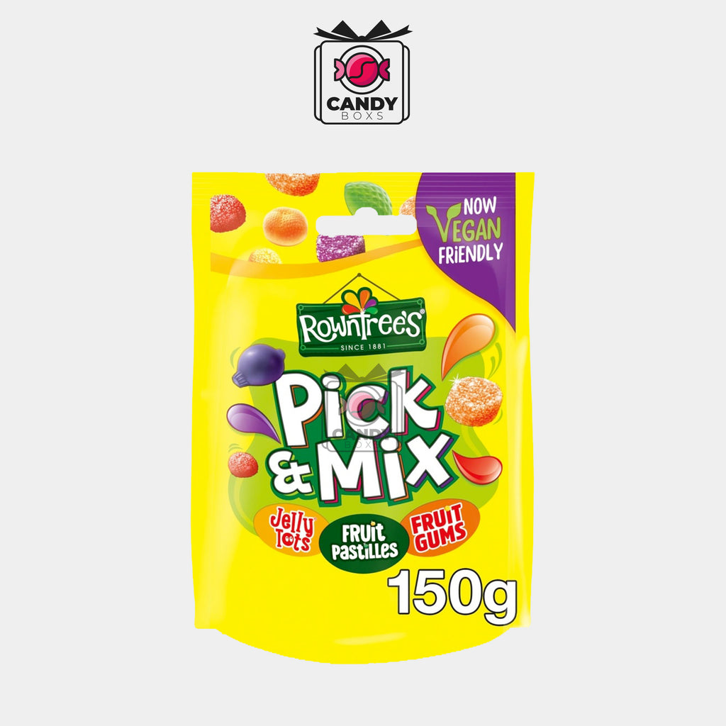 ROWNTREE'S PICK & MIX SWEETS 150G - CANDY BOXS