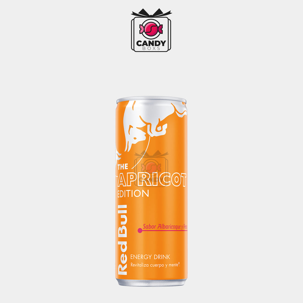 RED BULL THE APRICOT EDITION STRAWBERY APRICOT 250ML - CANDY BOXS