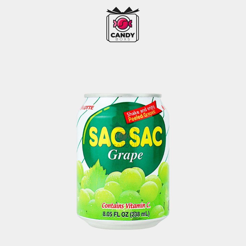 LOTTE SAC SAC GRAPE SODA 238ML - CANDY BOXS