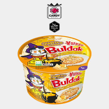 SAMYANG NOODLES HOT CHICKEN FLAVOR RAMEN QUATTRO CHEESE (HALAL) 110G - CANDY BOXS