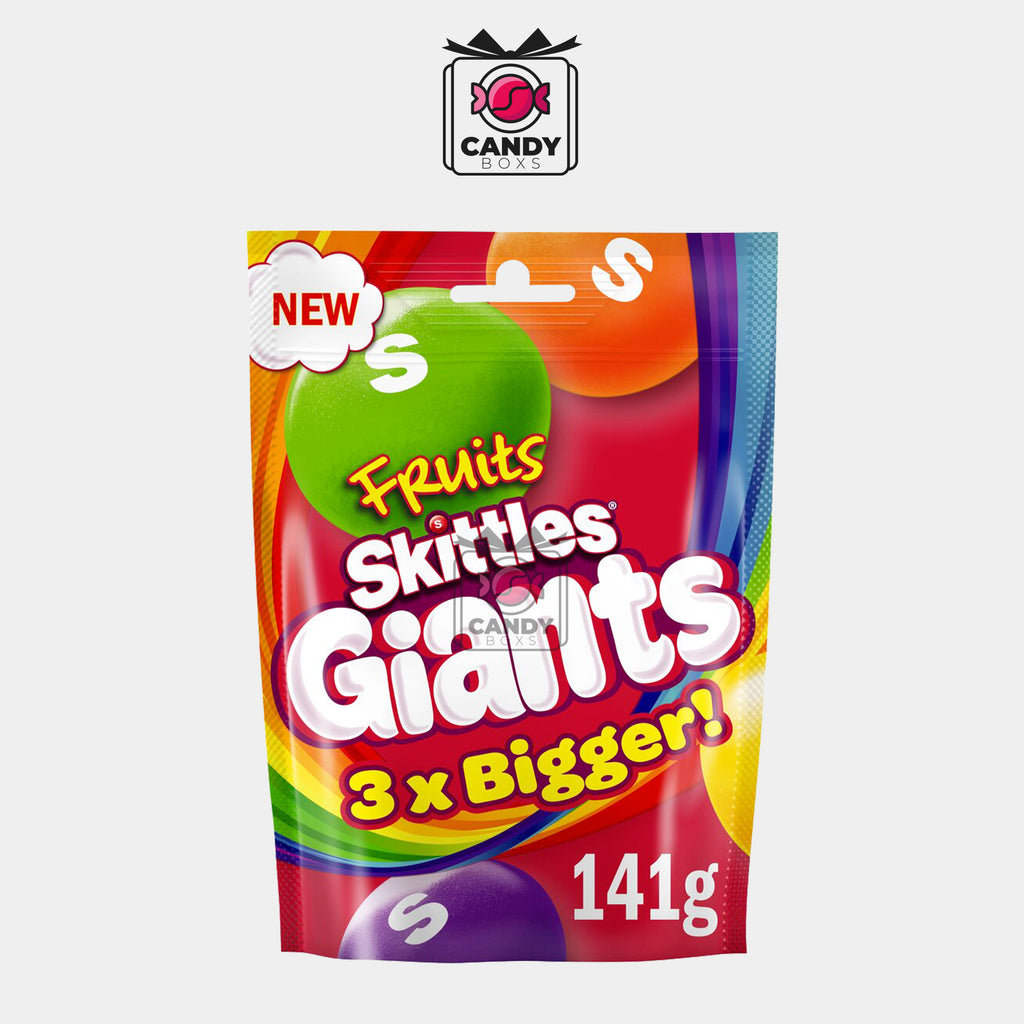 SKITTLES FRUITS GIANT X3 BIGGER - CANDY BOXS