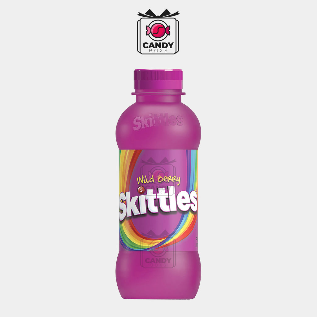 SKITTLES WILD BERRY DRINK 414ML - CANDY BOXS