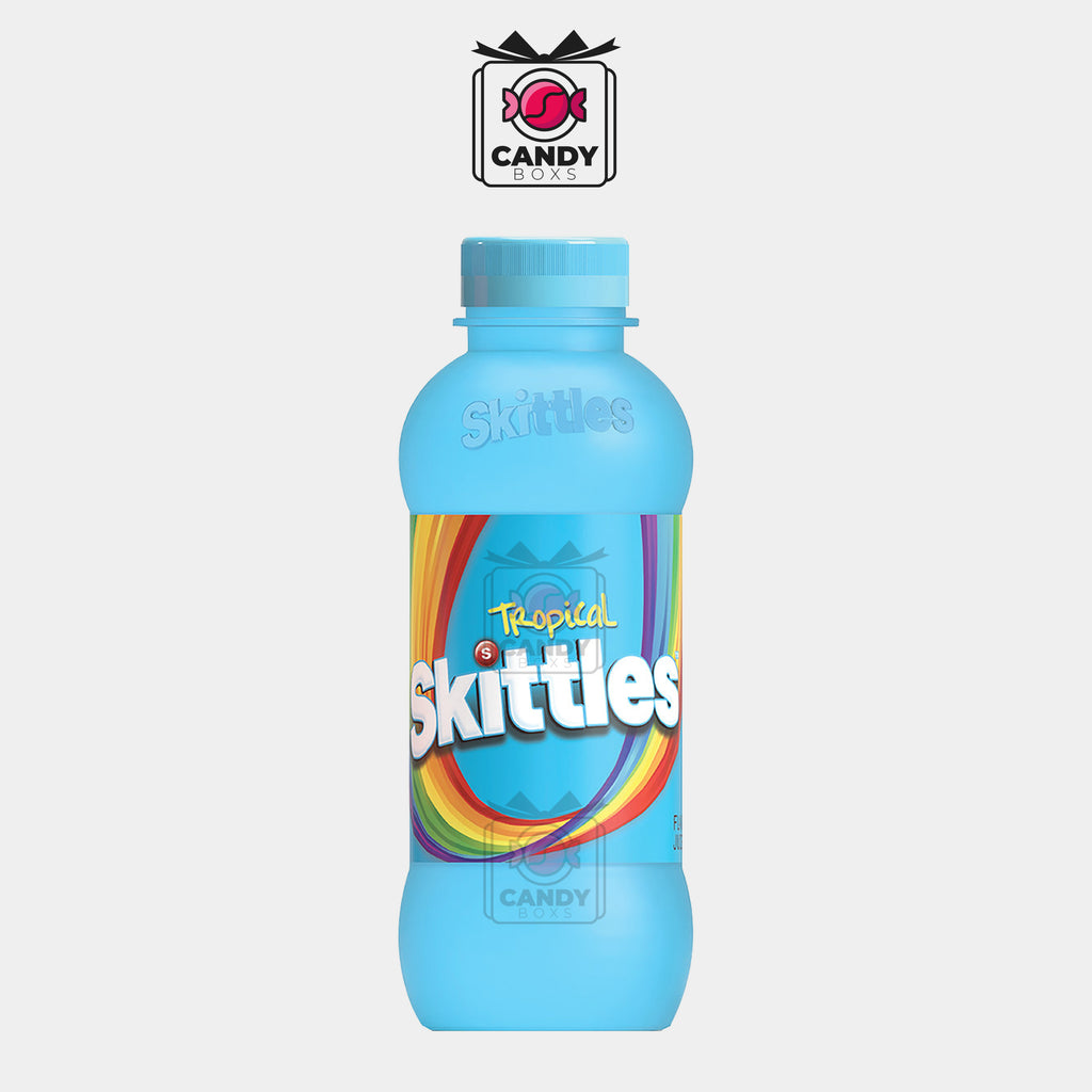 SKITTLES TROPICAL DRINK 414ML - CANDY BOXS