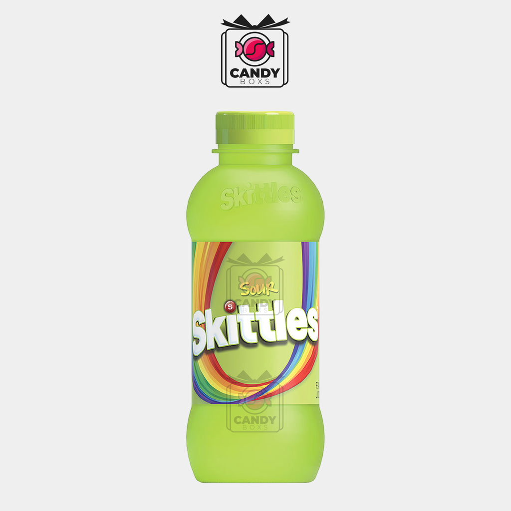 SKITTLES SOUR DRINK 414ML - CANDY BOXS