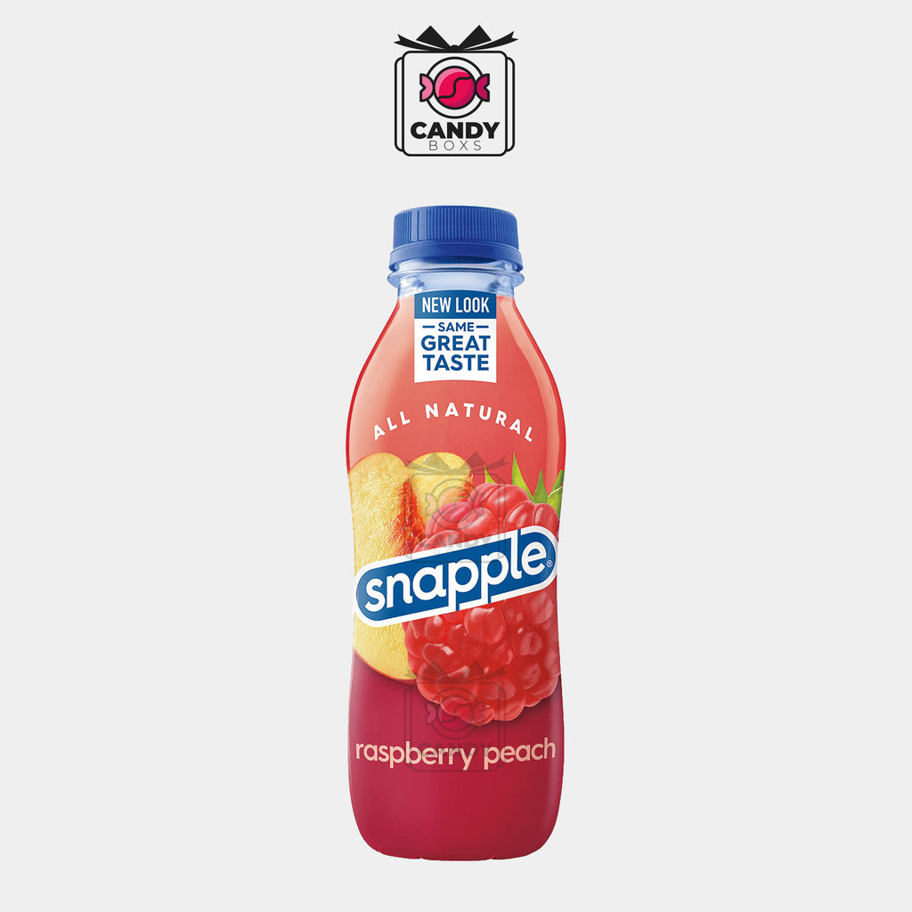 SNAPPLE RASPBERRY PEACH DRINK 473ML - CANDY BOXS