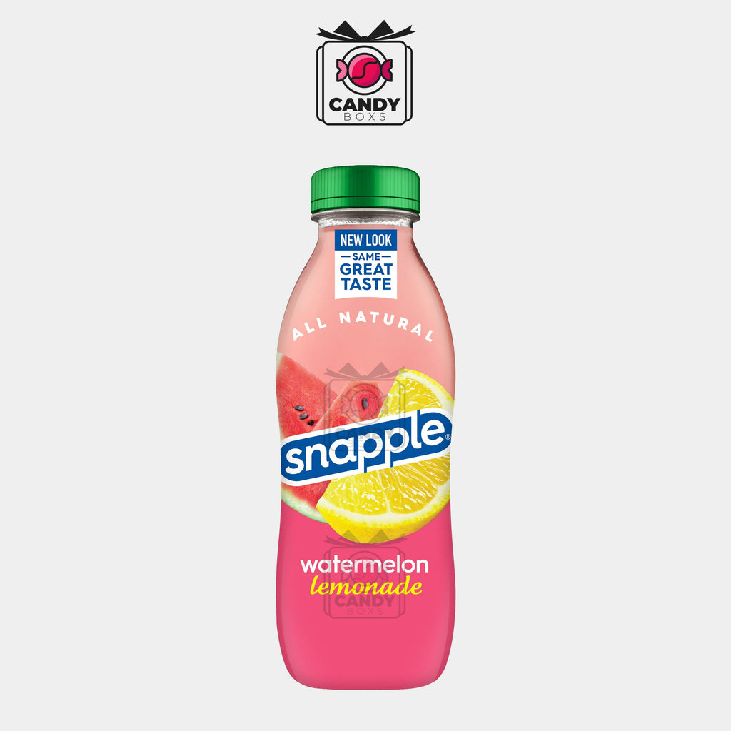 SNAPPLE WATERMELON LEMONADE DRINK 473ML - CANDY BOXS