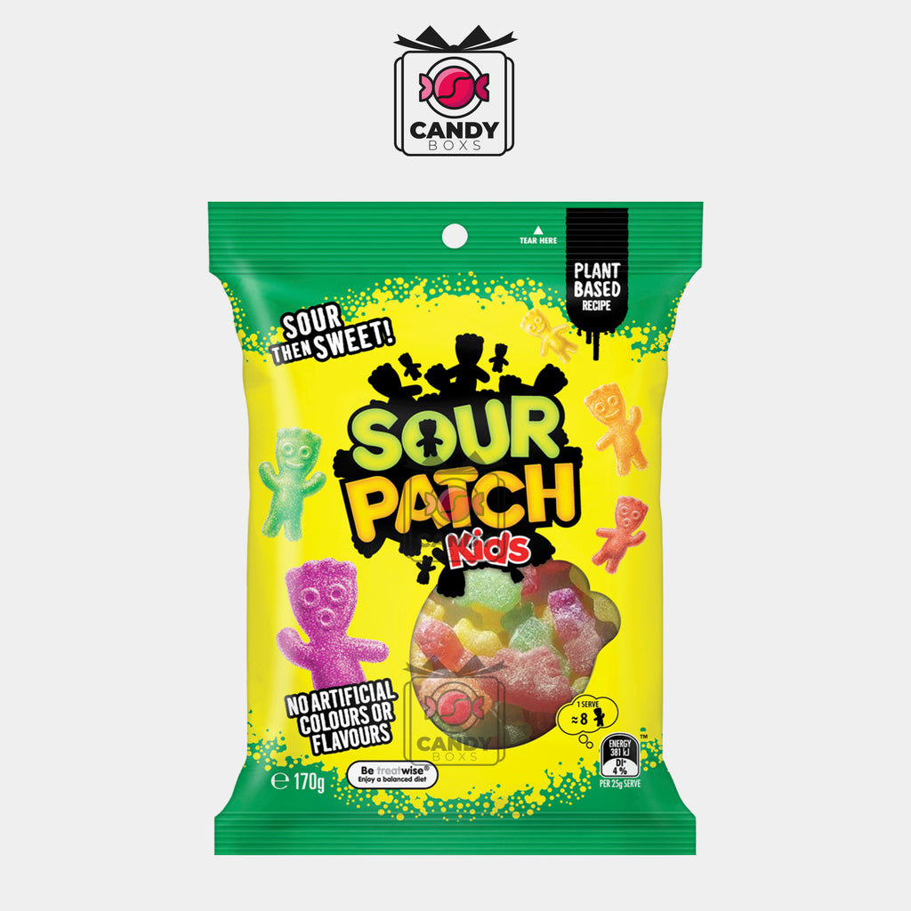 SOUR PATCH KIDS SOUR THEN SWEET 170G - CANDY BOXS