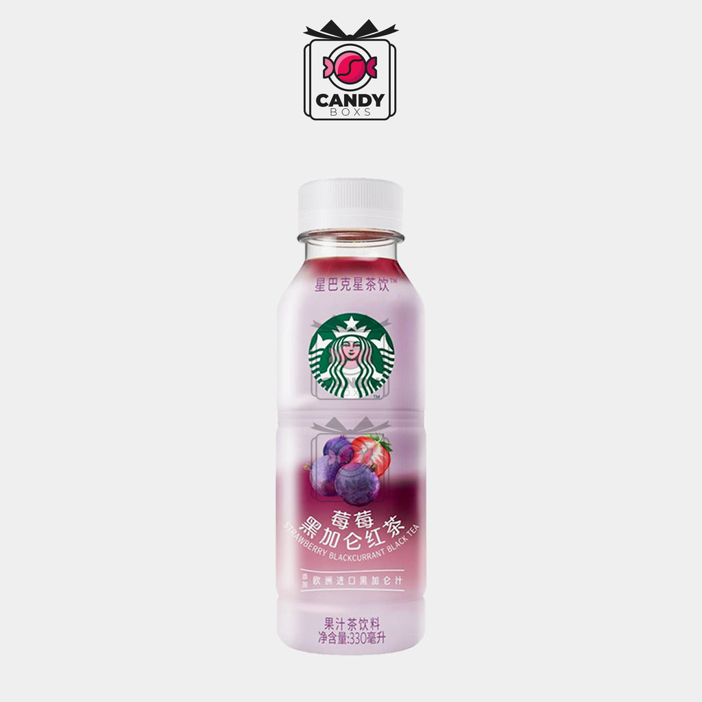 STARBUCKS BERRY BLACKCURRANT TEA DRINK 330ML - CANDY BOXS