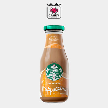 STARBUCKS FRAPPUCCINO CARAMEL COFFEE DRINK 250ML - CANDY BOXS