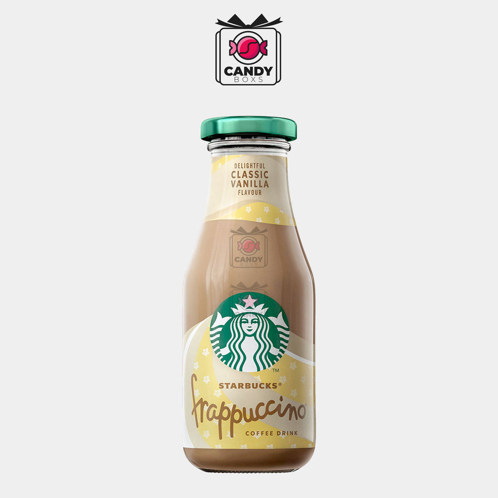 STARBUCKS FRAPPUCCINO CLASSIC VANILLA DRINK 250ML - CANDY BOXS