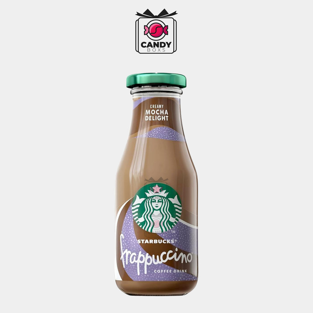 STARBUCKS FRAPPUCCINO CREAMY MOCHA DELIGHT DRINK 250ML - CANDY BOXS