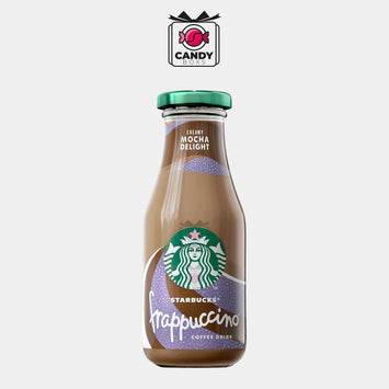 STARBUCKS FRAPPUCCINO CREAMY MOCHA DELIGHT DRINK 250ML - CANDY BOXS