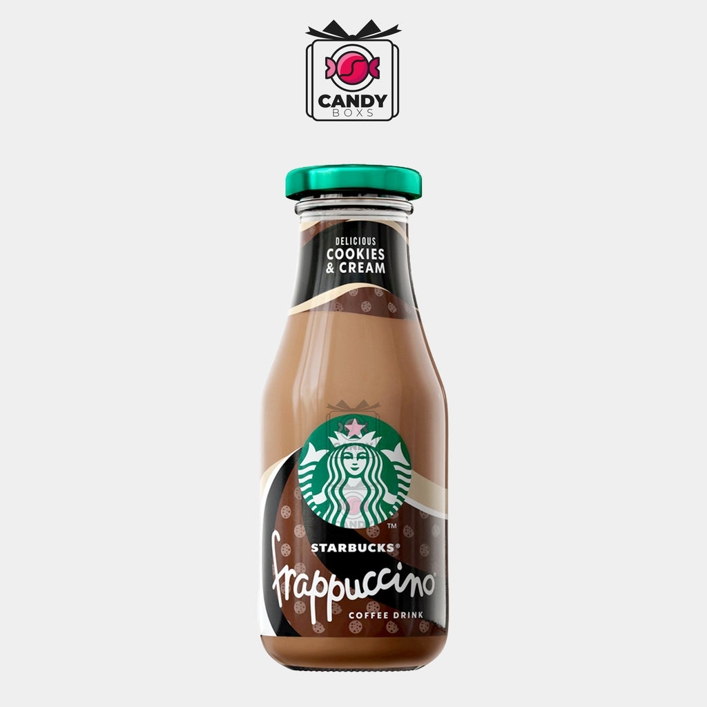 STARBUCKS FRAPPUCCINO DELICIOUS COOKIES & CREAM DRINK 250ML - CANDY BOXS