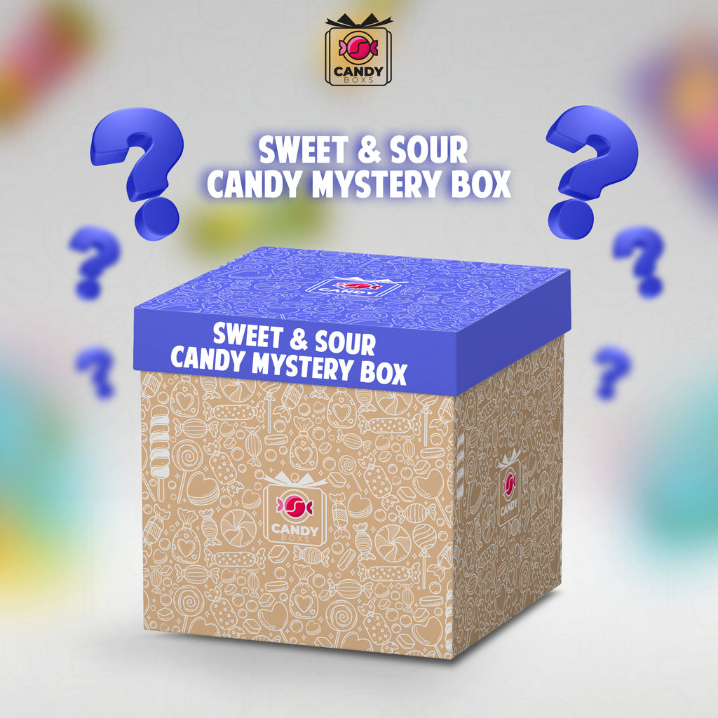SWEET & SOUR CANDY MYSTERY BOX - CANDY BOXS