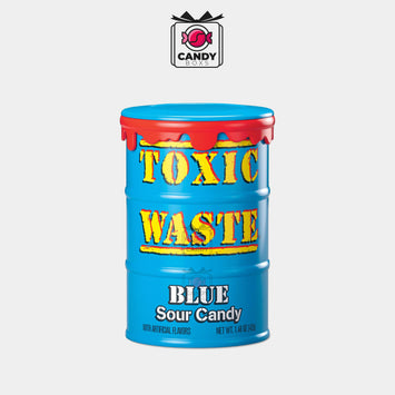 TOXIC WASTE BLUE SOUR CANDY 42G - CANDY BOXS