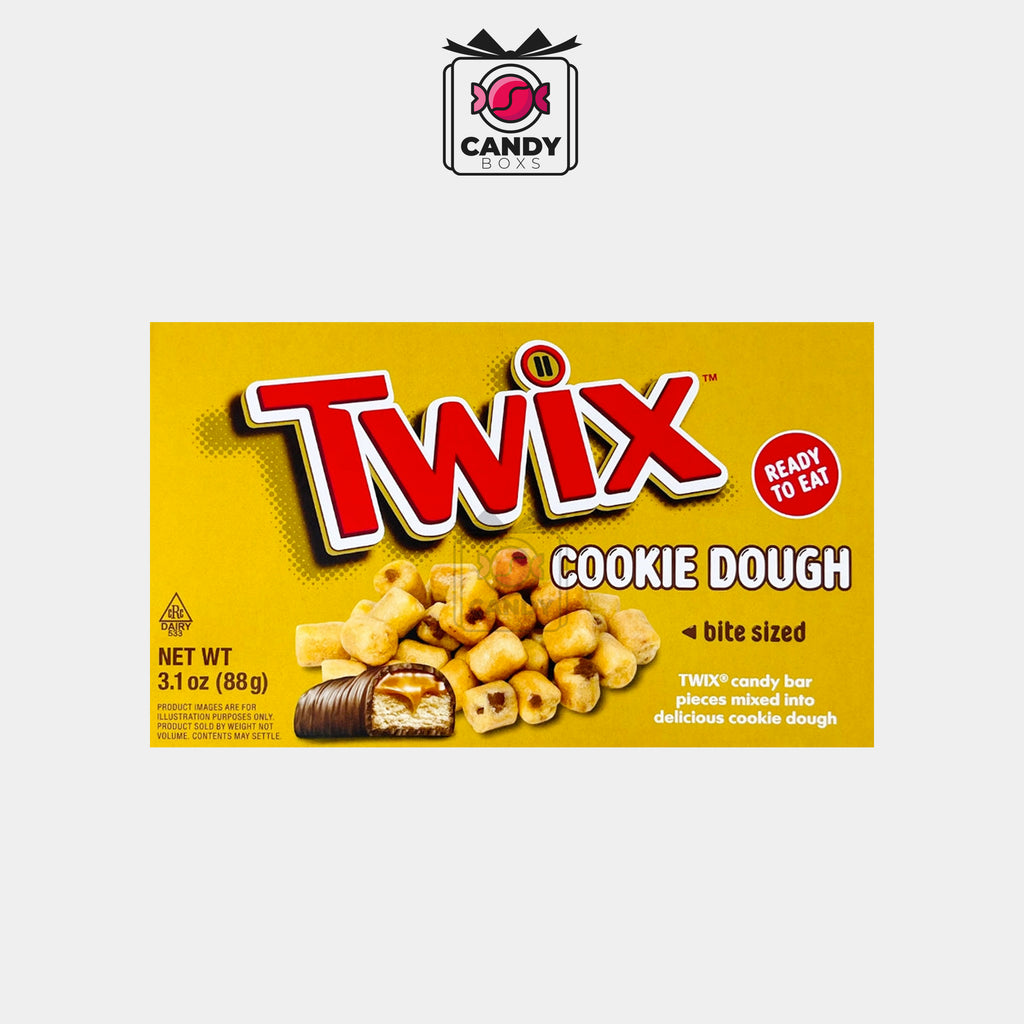 TWIX COOKIE DOUGH BITES 88G - CANDY BOXS