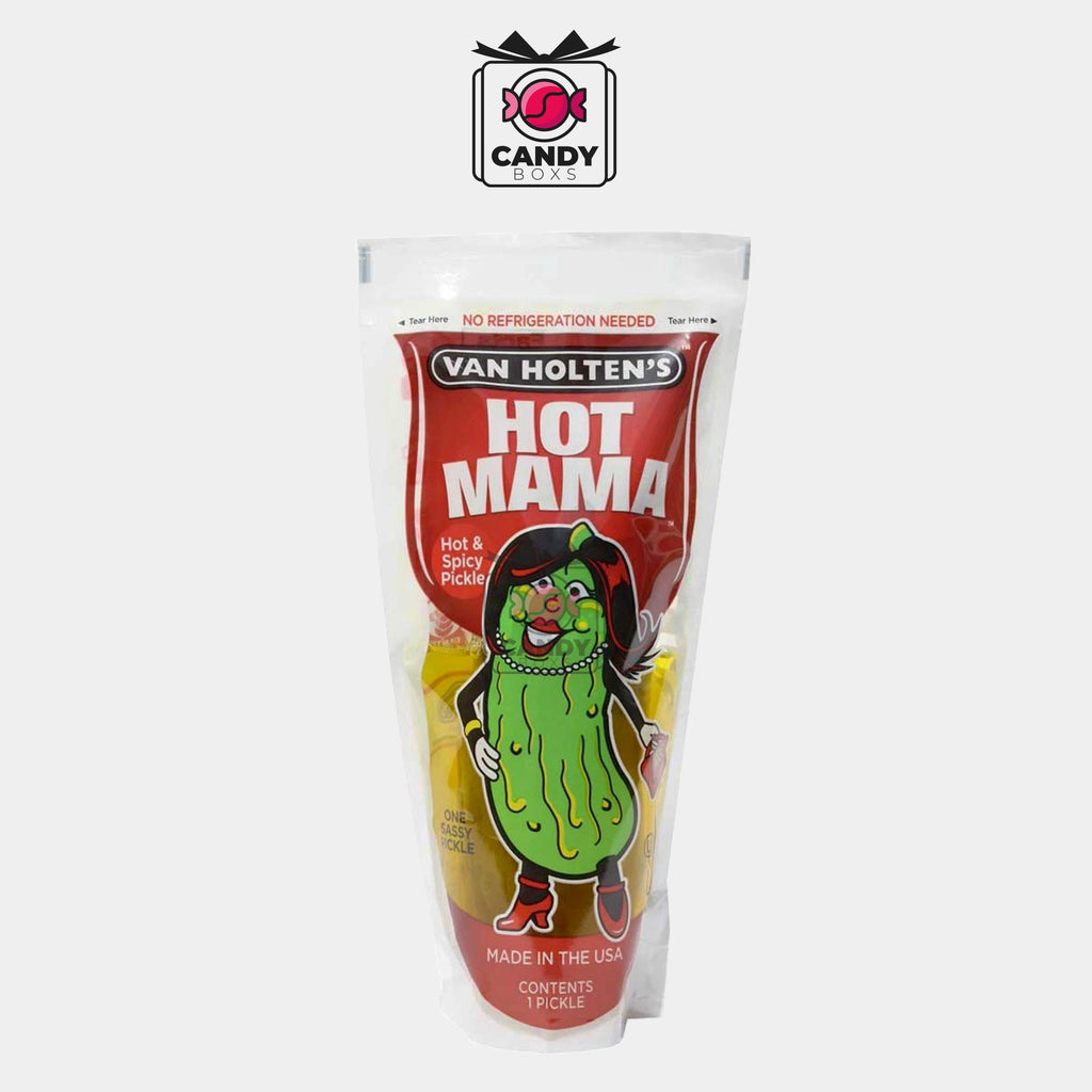 VAN HOLTEN'S PICKLE HOT MAMA 126G - CANDY BOXS