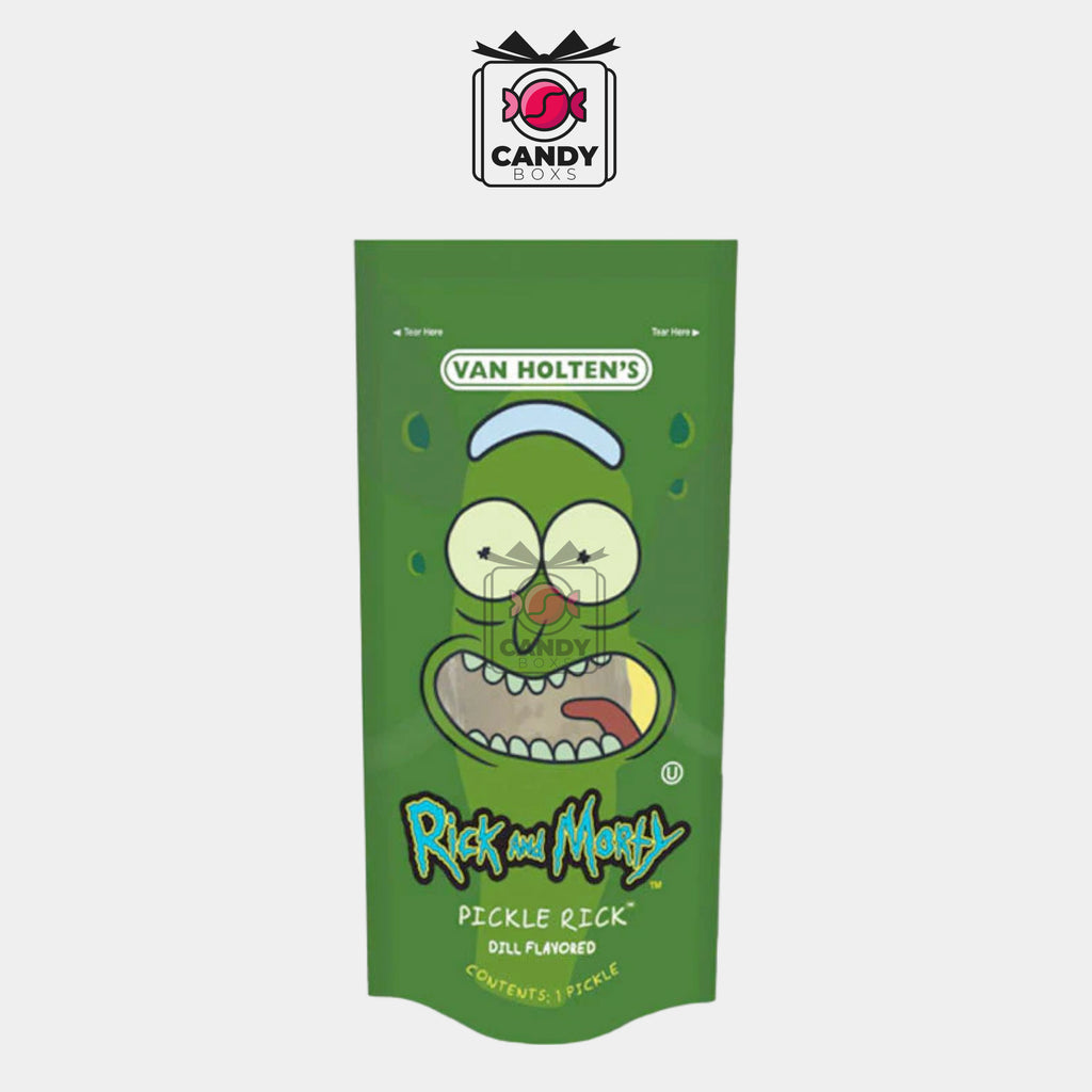 VAN HOLTEN'S RICK AND MORTY PICKLE 250G - CANDY BOXS