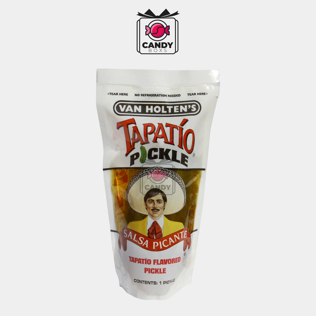 VAN HOLTEN'S TAPATIO PICKLE SALSA PICANTE 126G - CANDY BOXS