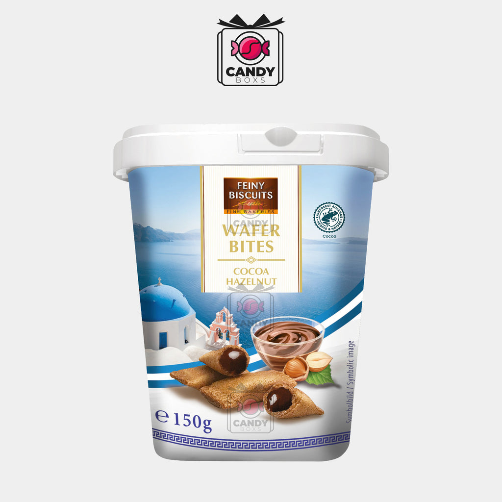 WAFER BITES CHOCOLATE HAZELNUT 150G - CANDY BOXS