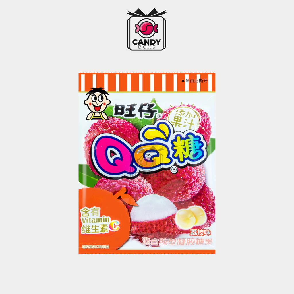 WANT-WANT QQ GUMMIES LYCHEE FLAVOR - CANDY BOXS