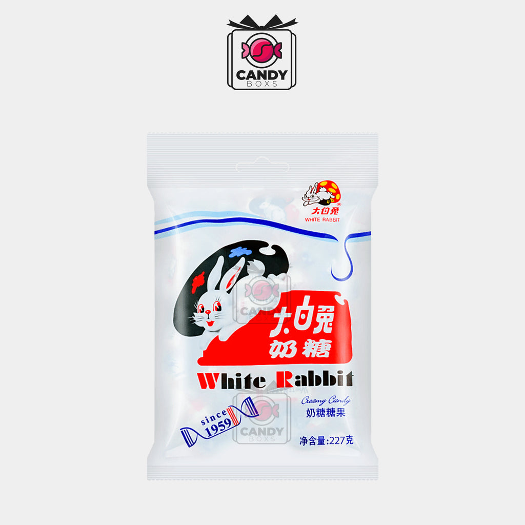 WHITE RABBIT CREAMY CANDY MILK FLAVOR 227G - CANDY BOXS