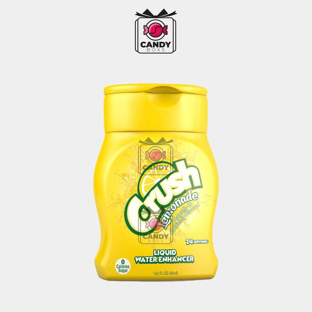CRUSH LIQUID WATER ENHANCER LEMONADE 48ML - CANDY BOXS - Candyboxs