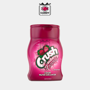 CRUSH LIQUID WATER ENHANCER STRAWBERRY 48ML - CANDY BOXS - Candyboxs