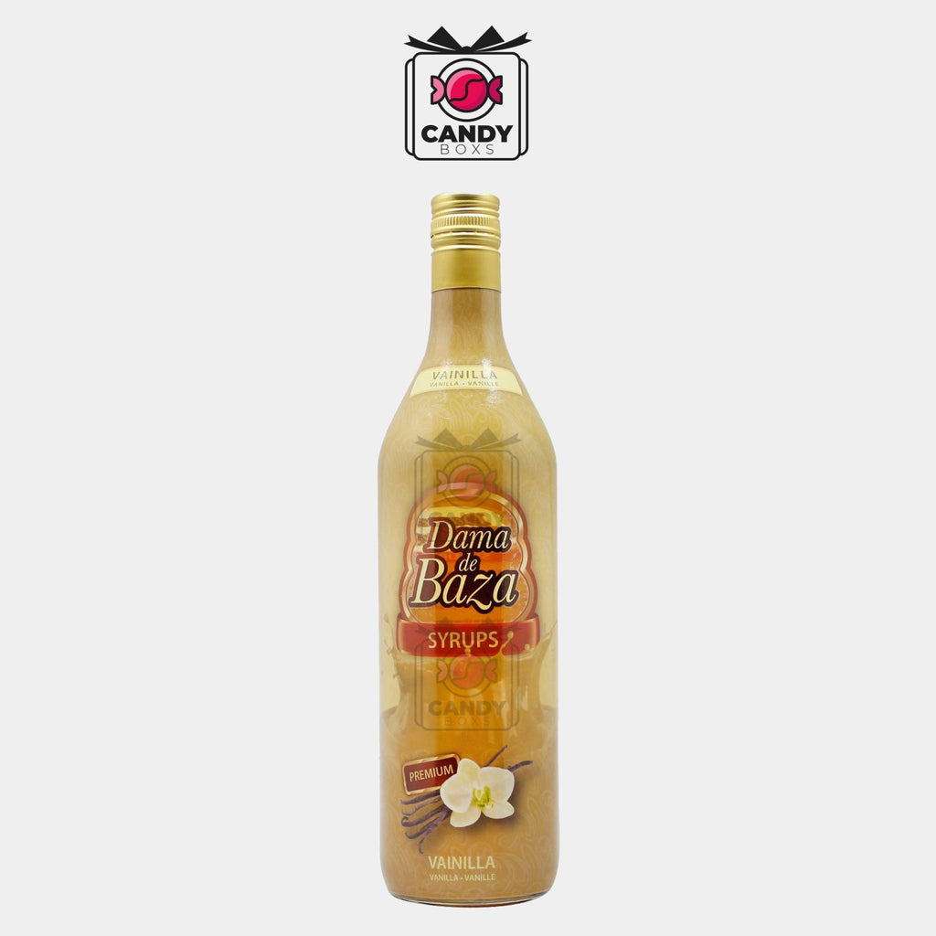 DAMA DE BAZA SYRUP VANILLA FLAVOR 1L - CANDY BOXS - Candyboxs