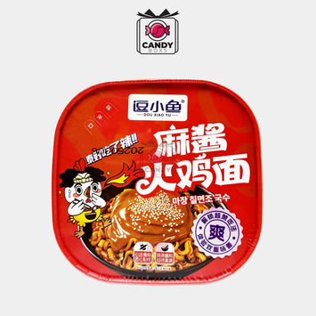 DOU XIAO YU TURKEY NOODLES CUP WITH SESAME SAUCE 125G - CANDY BOXS - Candyboxs