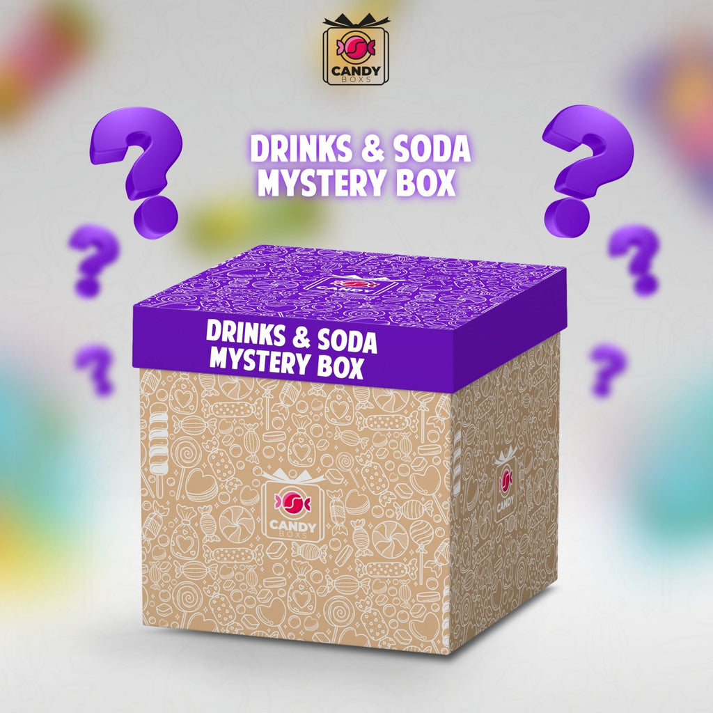 DRINKS & SODA MYSTERY BOX - CANDY BOXS - Candyboxs