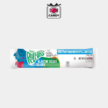 FRUIT ROLL - UPS BLASTIN' BERRY HOT COLORS 1PC 14G - CANDY BOXS - Candyboxs