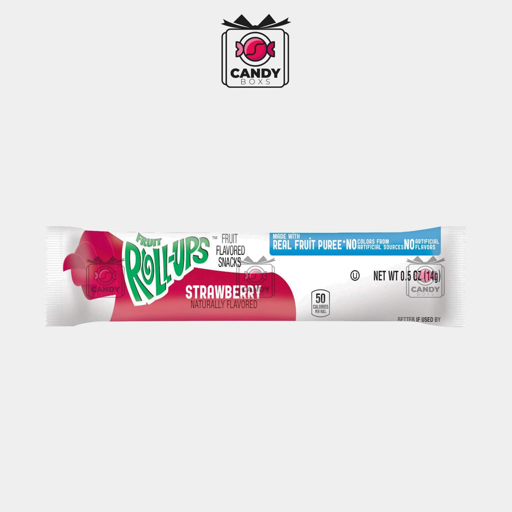 FRUIT ROLL - UPS STRAWBERRY BLAST' 1PC 14G - CANDY BOXS - Candyboxs