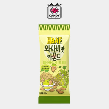 HBAF WASABI ALMOND 35G - CANDY BOXS - Candyboxs