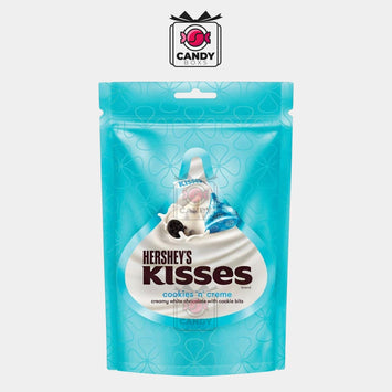 HERSHEY'S KISSES COOKIES 'N' CREME CHOCOLATE CANDY 33.6G - CANDY BOXS - Candyboxs