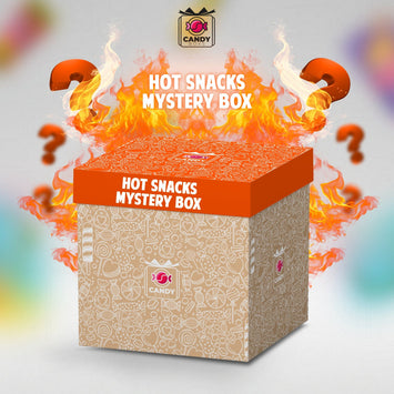 HOT SNACKS MYSTERY BOX - CANDY BOXS - Candyboxs