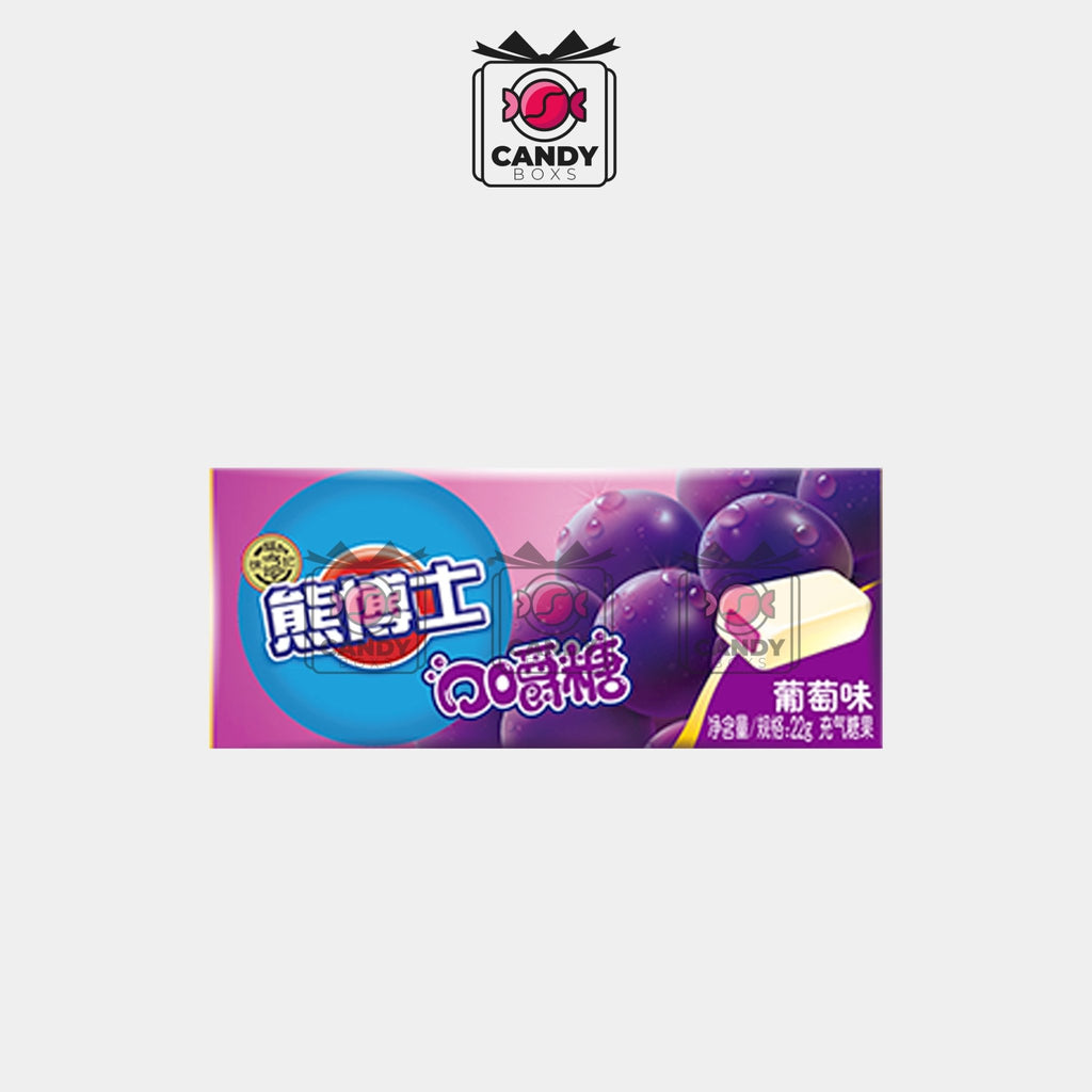 HSU FU CHI GUMMY CANDY FRUIT GRAPE FLAVOR 22G - CANDY BOXS - Candyboxs