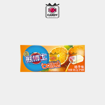 HSU FU CHI GUMMY CANDY FRUIT ORANGE FLAVOR 22G - CANDY BOXS - Candyboxs