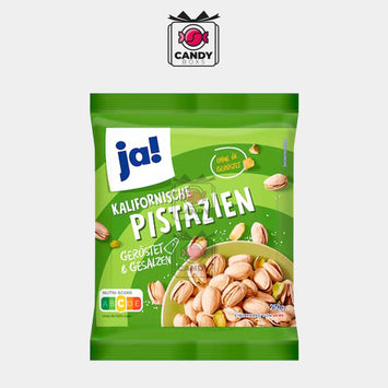 JA! PISTACHIOS ROASTED & SALTED 250G - CANDY BOXS - Candyboxs