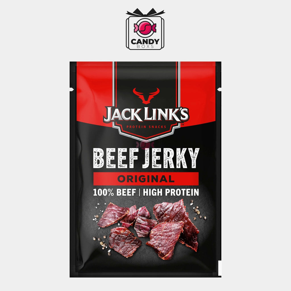 JACK LINK'S BEEF JERKY ORIGINAL 25G (HALAL) - CANDY BOXS - Candyboxs
