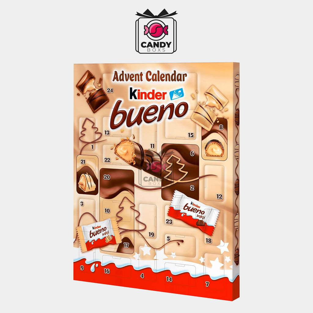 KINDER BUENO ADVENT CALENDAR 167G - CANDY BOXS