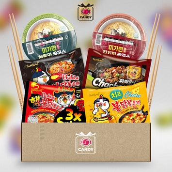 KOREAN INSTANT NOODLES BOX - CANDY BOXS - Candyboxs