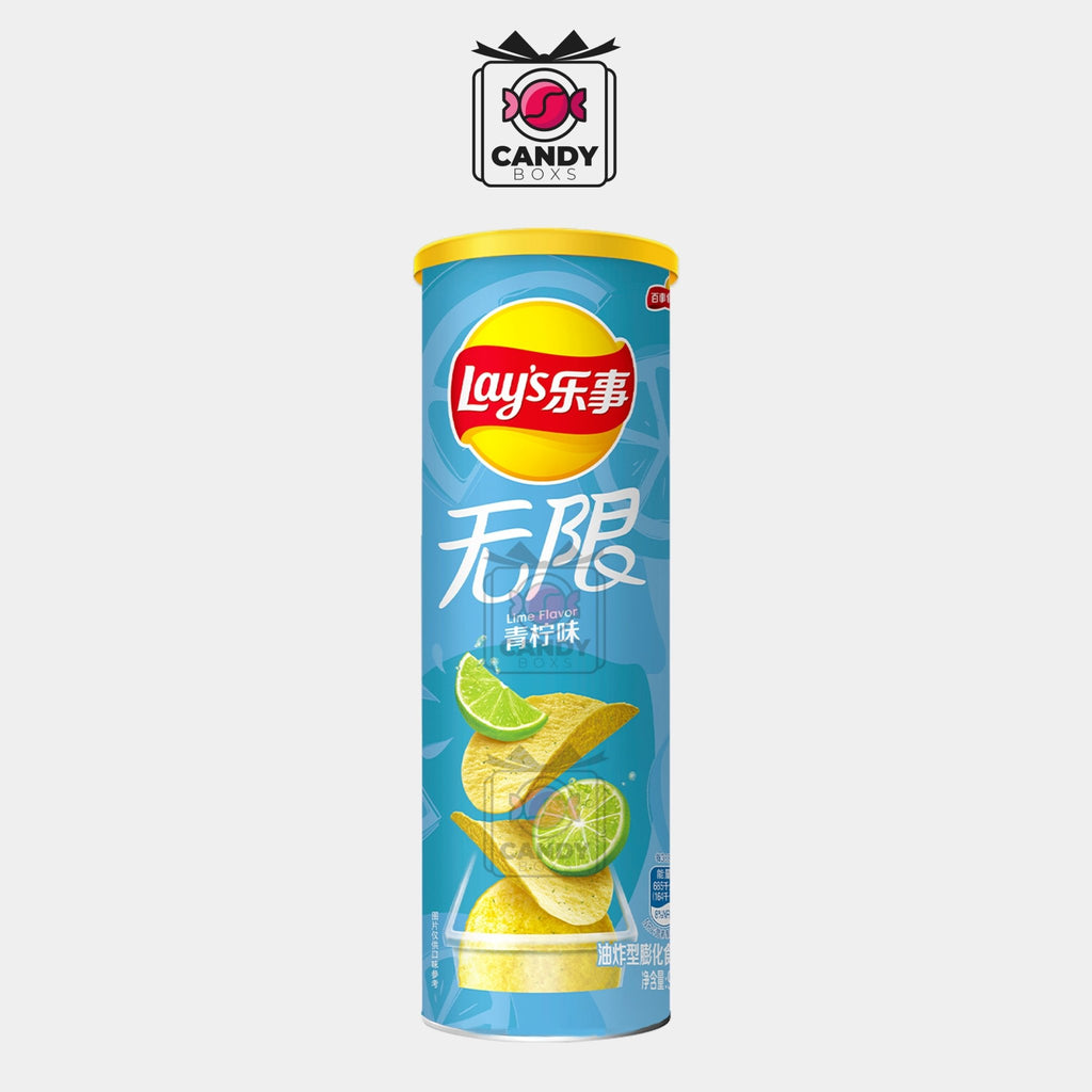 LAY'S POTATO CHIPS LIME FLAVOR 104G - CANDY BOXS - Candyboxs