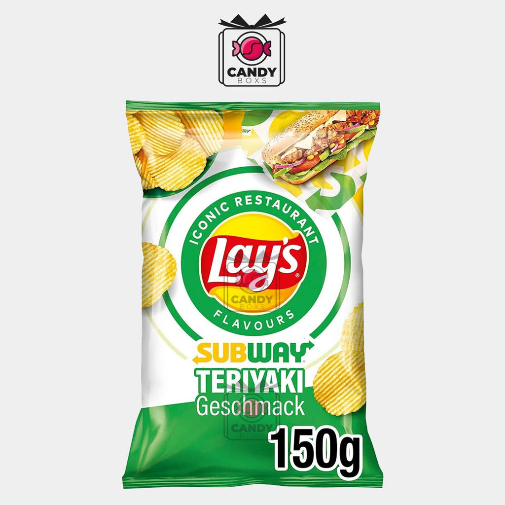 LAY'S SUBWAY TERIYAKI FLAVOUR 150G - CANDY BOXS - Candyboxs