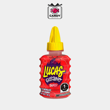 LUCAS GUSANO CHAMOY 36G - CANDY BOXS - Candyboxs