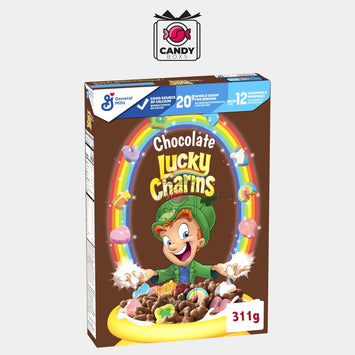 LUCKY CHARMS CHOCOLATEY CHOCOLATE CEREALS 311G - CANDY BOXS - Candyboxs