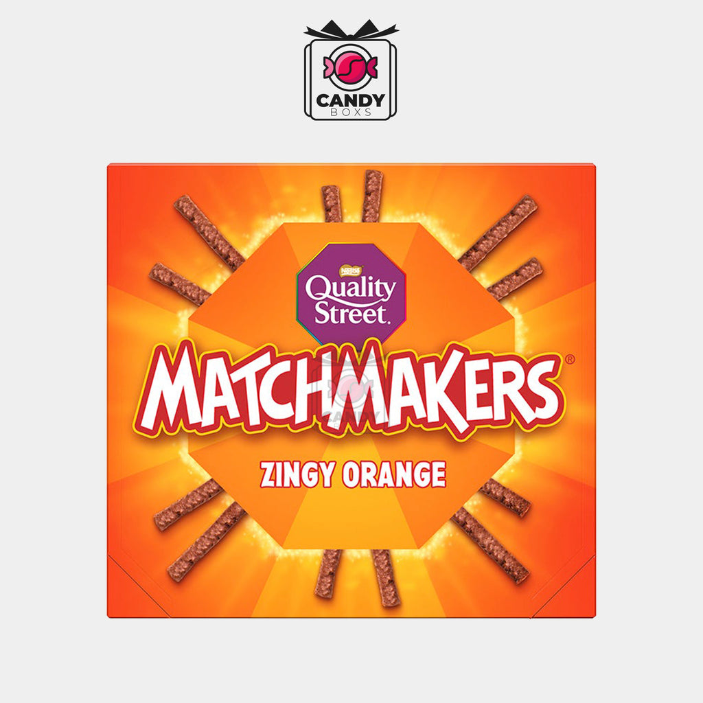 QUALITY STREET MATCHMAKERS ZINGY ORANGE 120G - CANDY BOXS